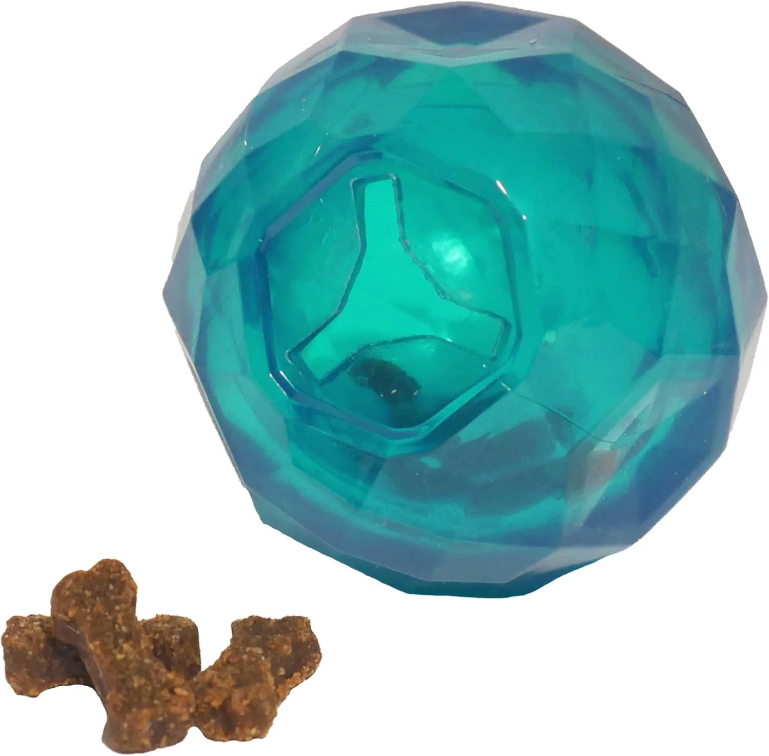 Rosewood Biosafe Puppy Treat Dispensing Toy - Blue - Ball - Image 3