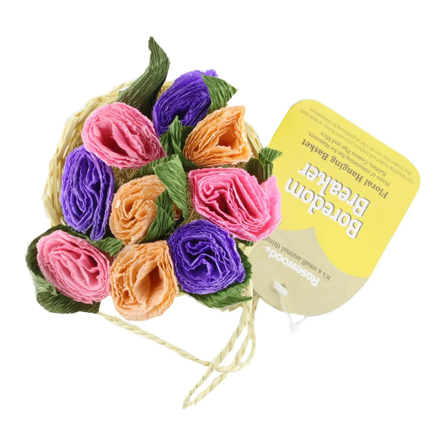 Rosewood Floral Hanging Basket - Image 2