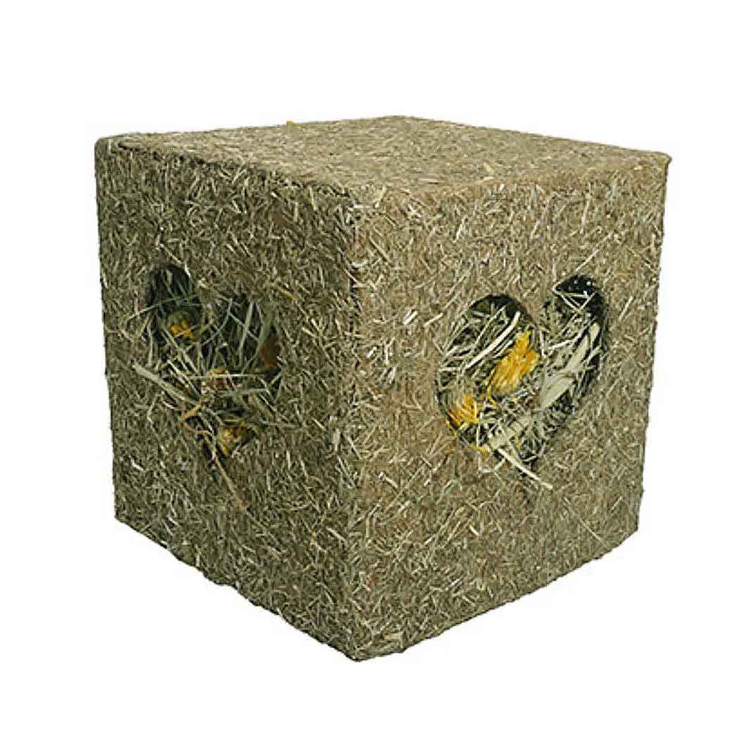 Rosewood Naturals I Love Hay Cube - Large