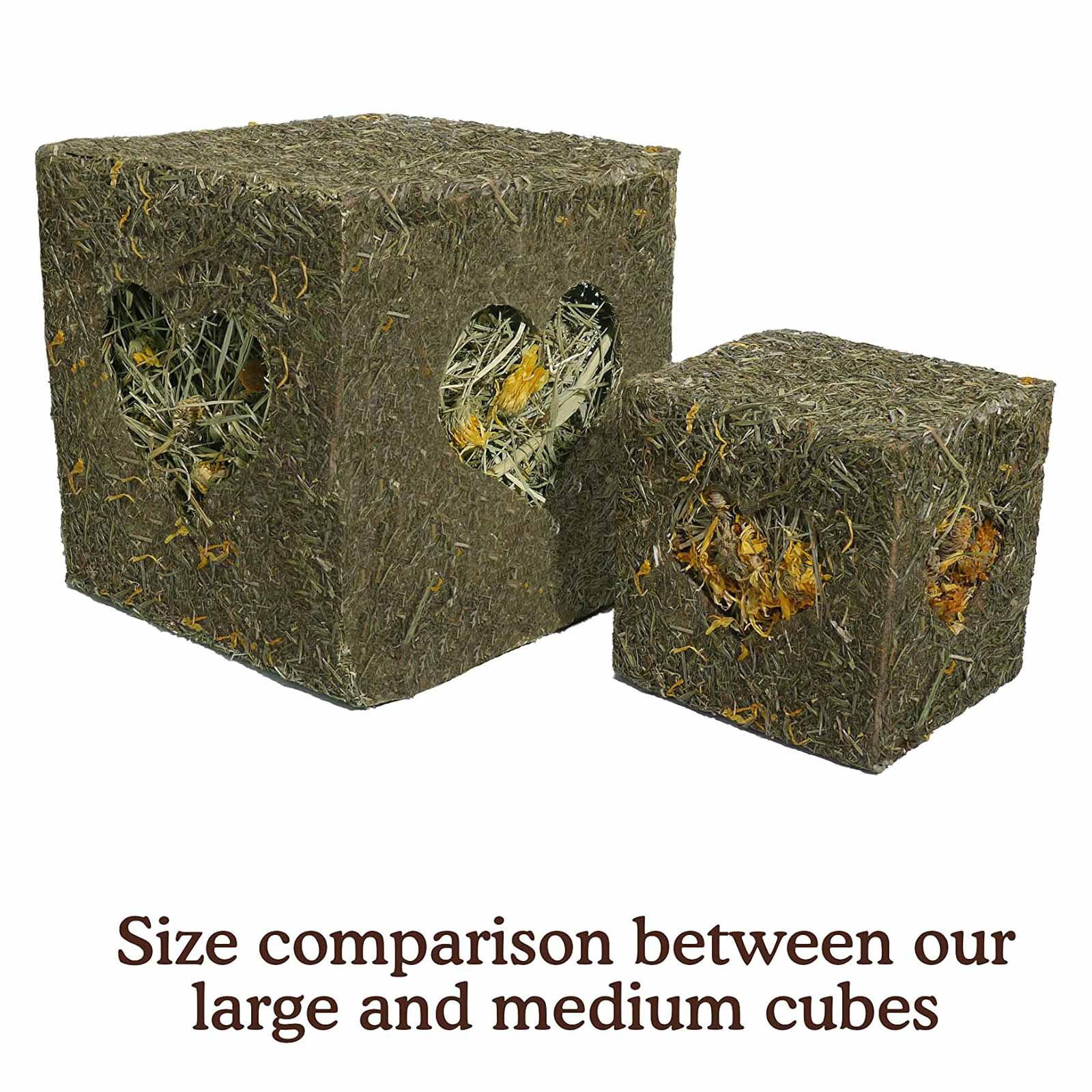 Rosewood Naturals I Love Hay Cube - Large - Image 3