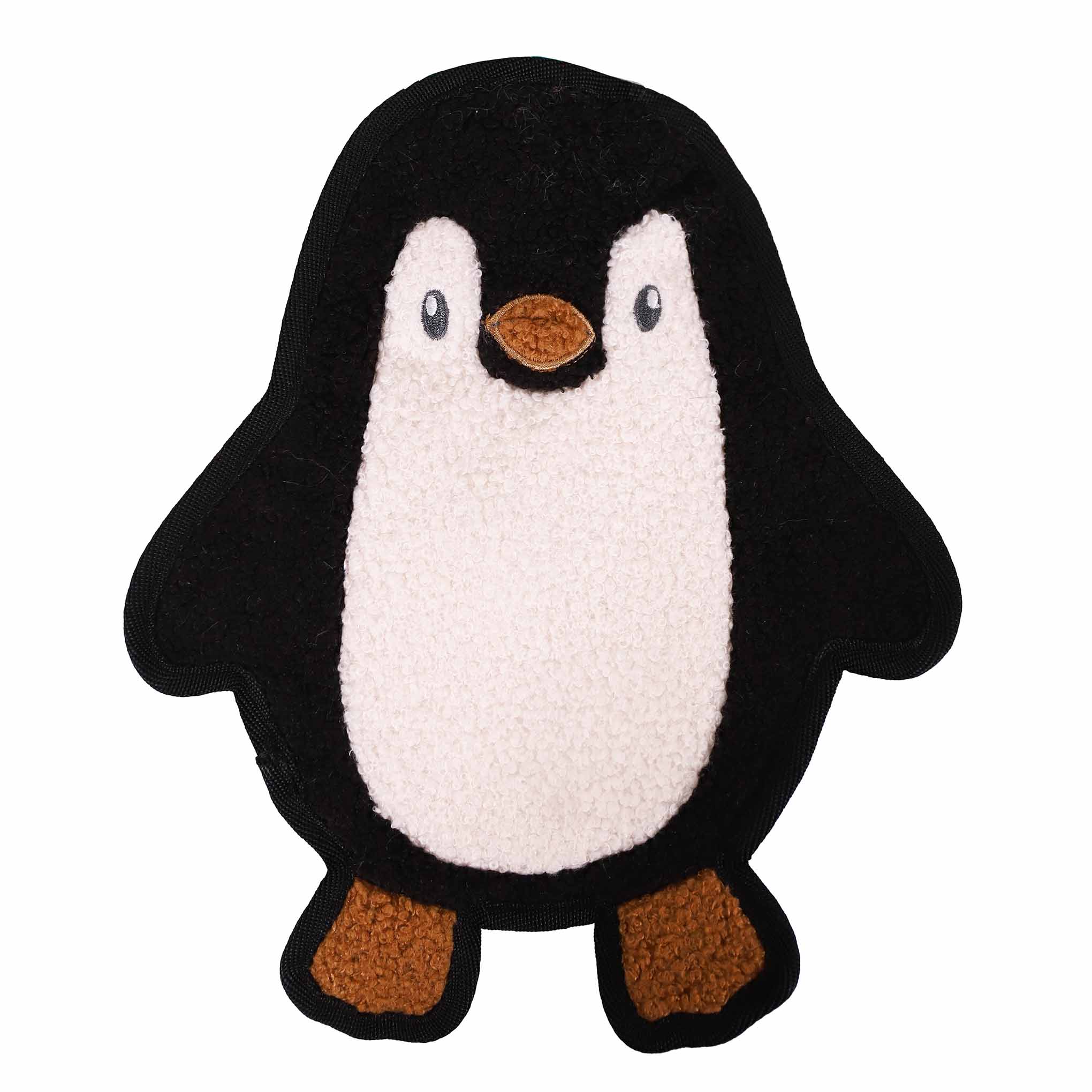 Rosewood Tufflove Penguin Flattie Dog Toy - Image 2
