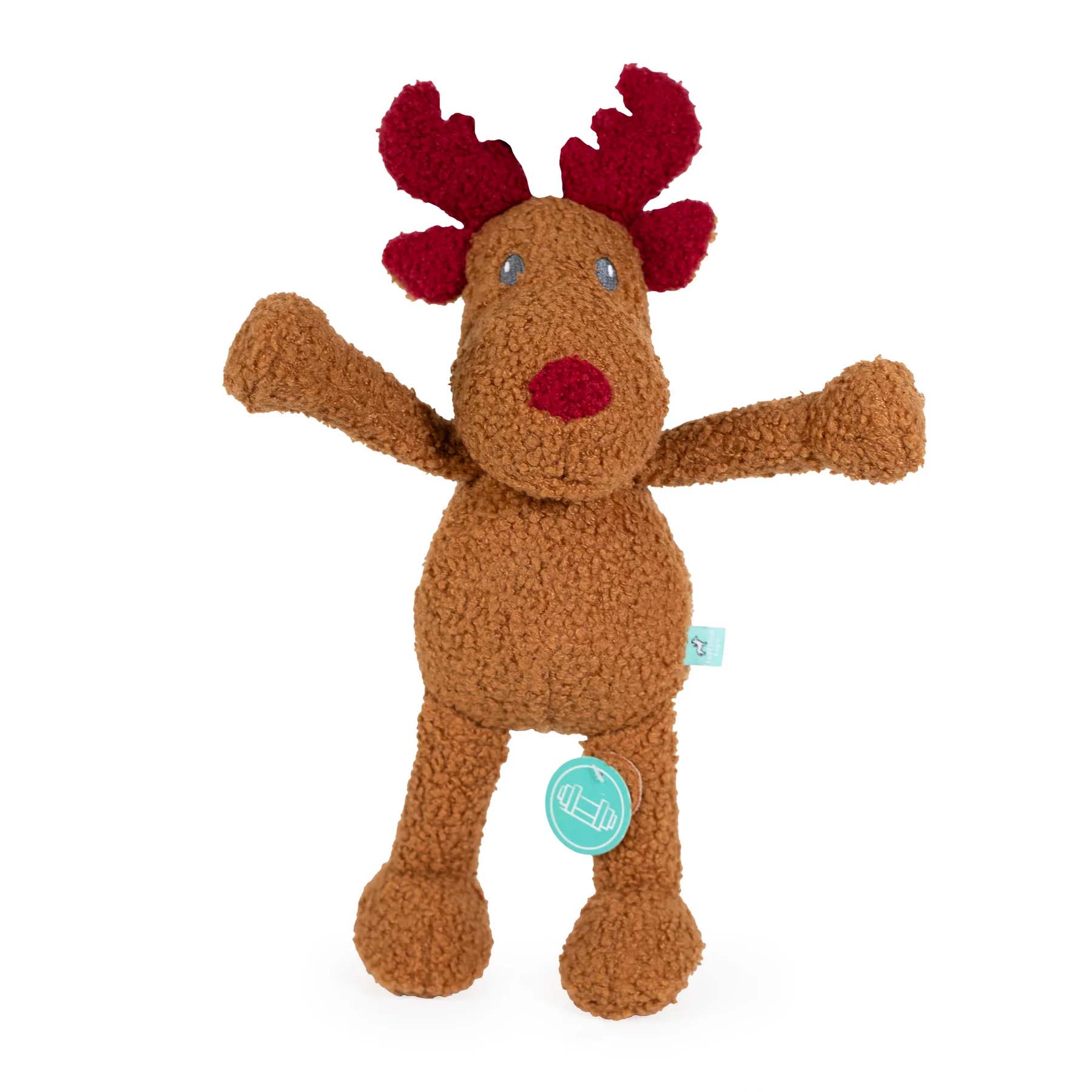 Rosewood Tufflove Reindeer Dog Toy - Medium - Image 2