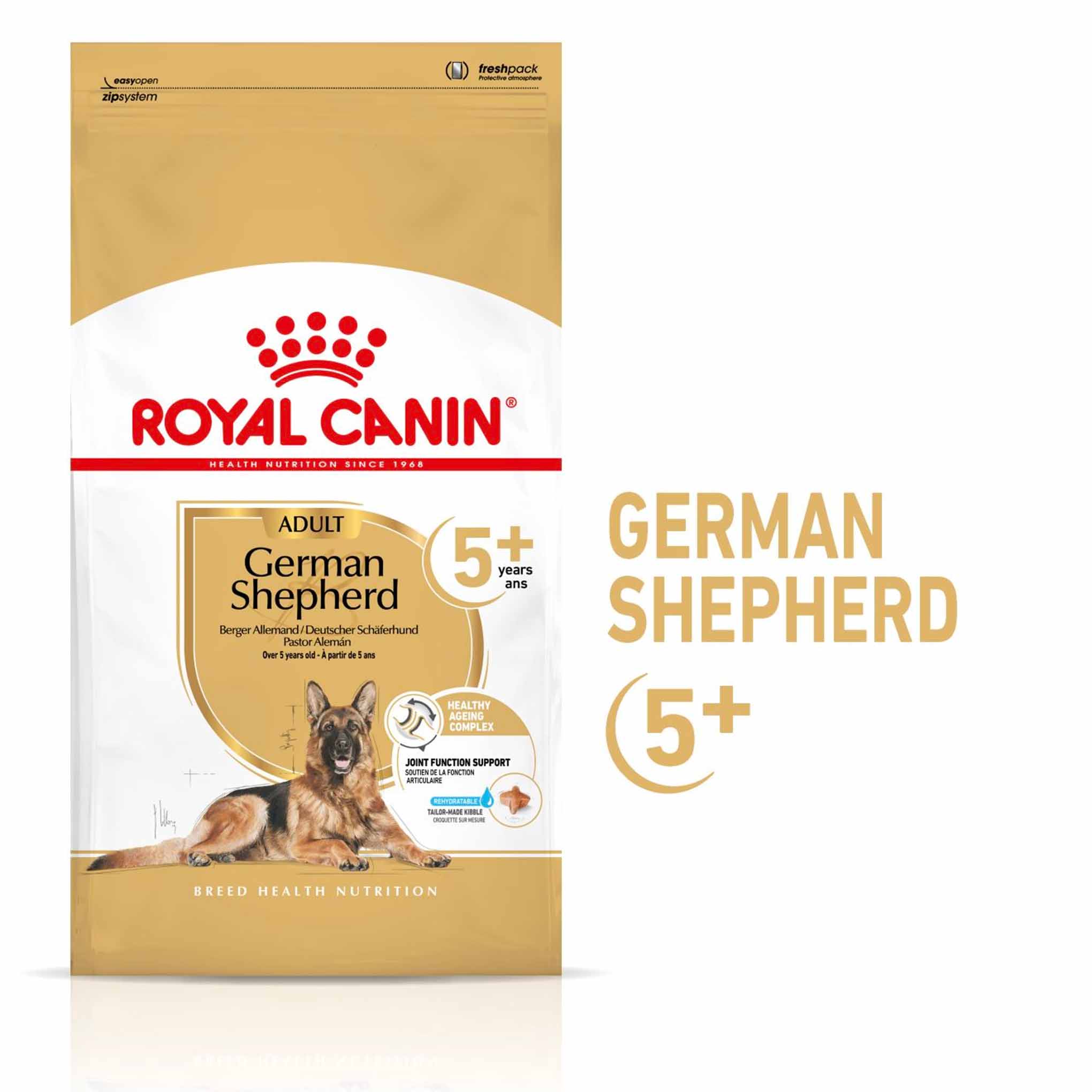 Royal Canin Breed Health Nutrition German Shepherd Adult 5+ Adult Dry Dog Food - Image 2