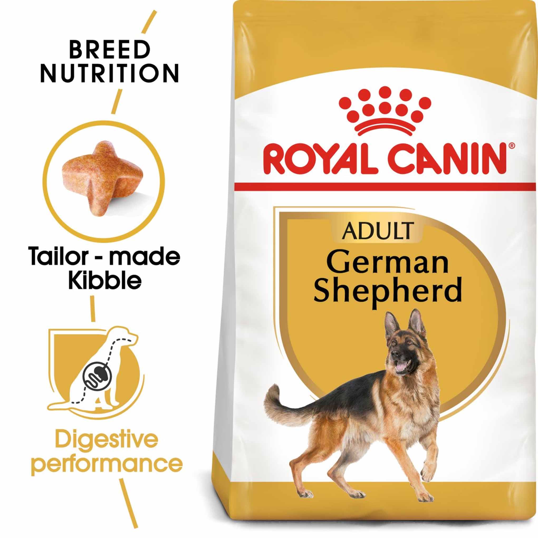 Royal Canin Breed Health Nutrition German Shepherd Adult Dry Dog Food - Image 2