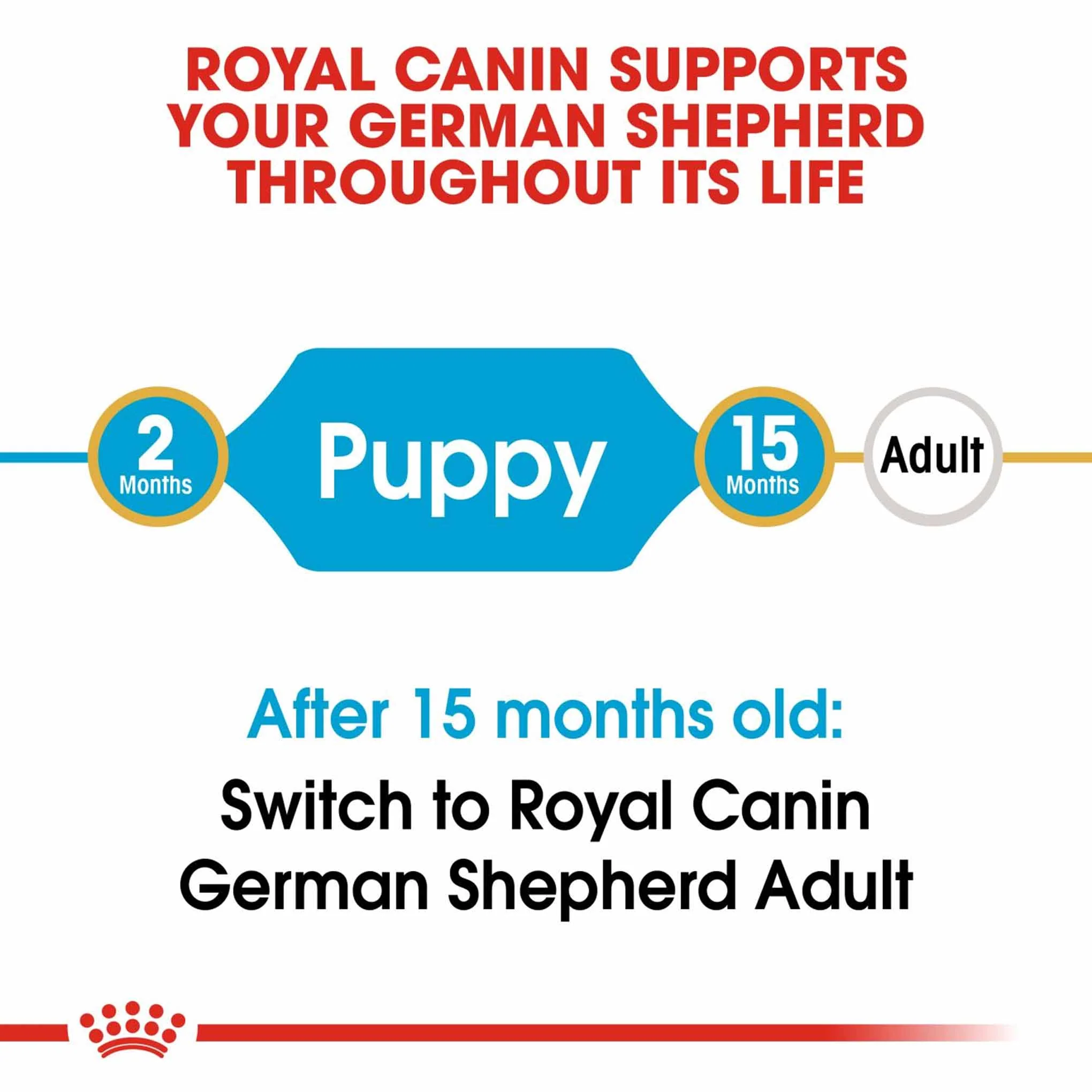 Royal Canin Breed Health Nutrition German Shepherd Puppy Dry Dog Food - Image 3