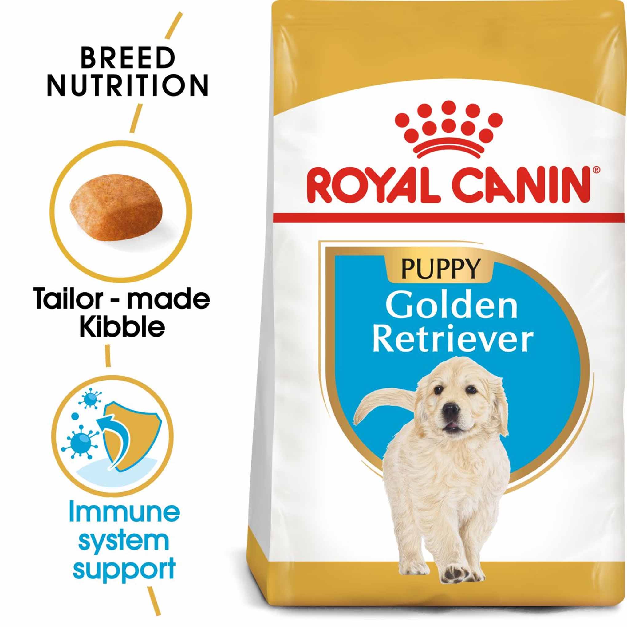 Royal Canin Breed Health Nutrition Golden Retriever Puppy Dry Dog Food - Image 2