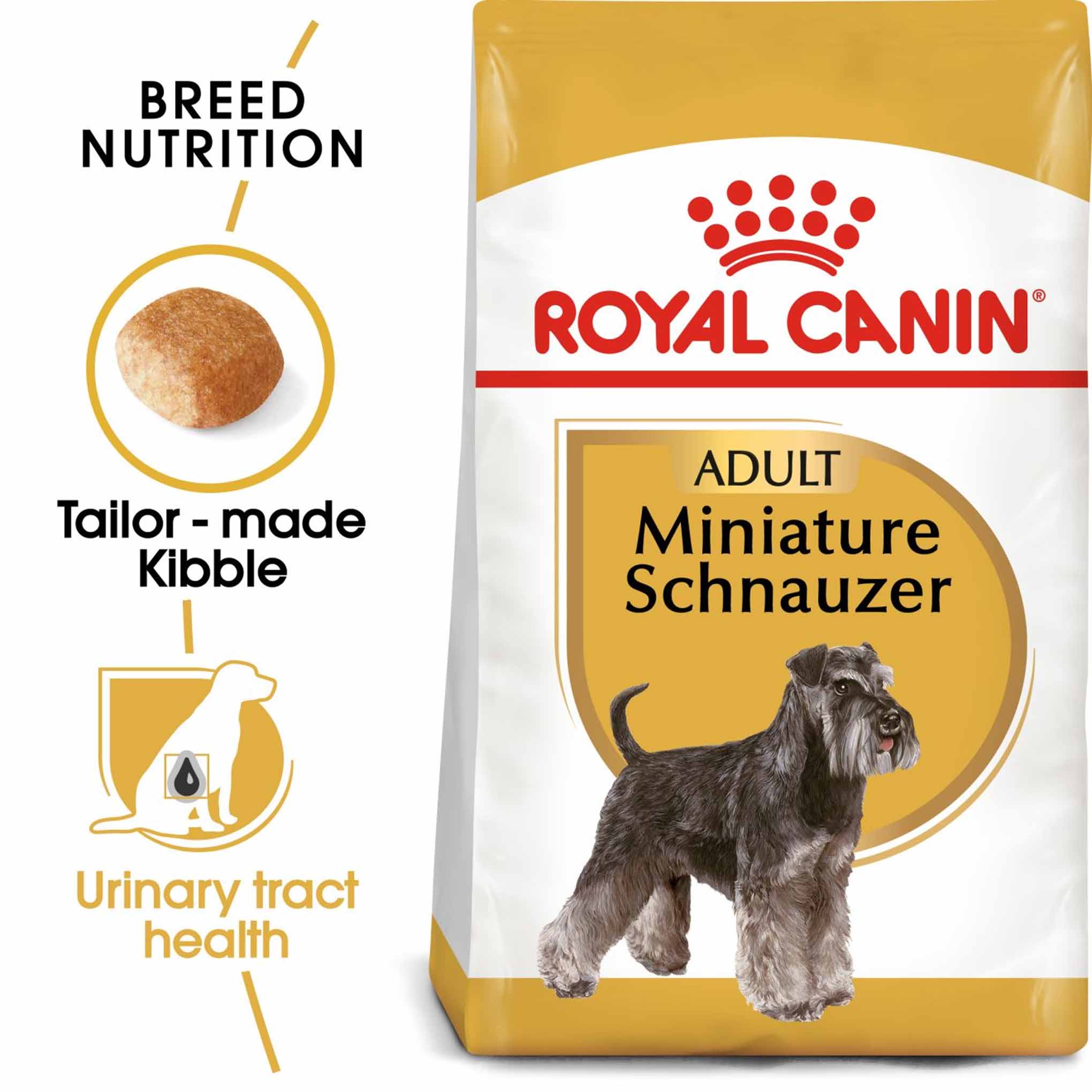 Royal Canin Breed Health Nutrition Miniature Schnauzer Adult Dry Dog Food - Image 2