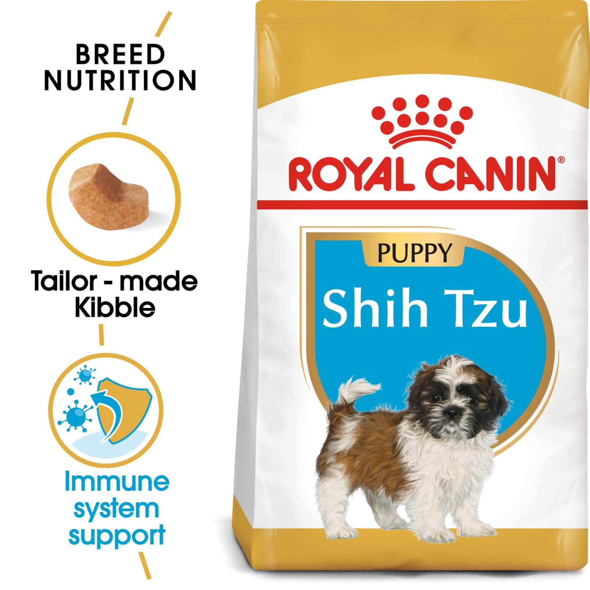 Royal Canin Breed Health Nutrition Shih Tzu Puppy Dry Dog Food - Image 2