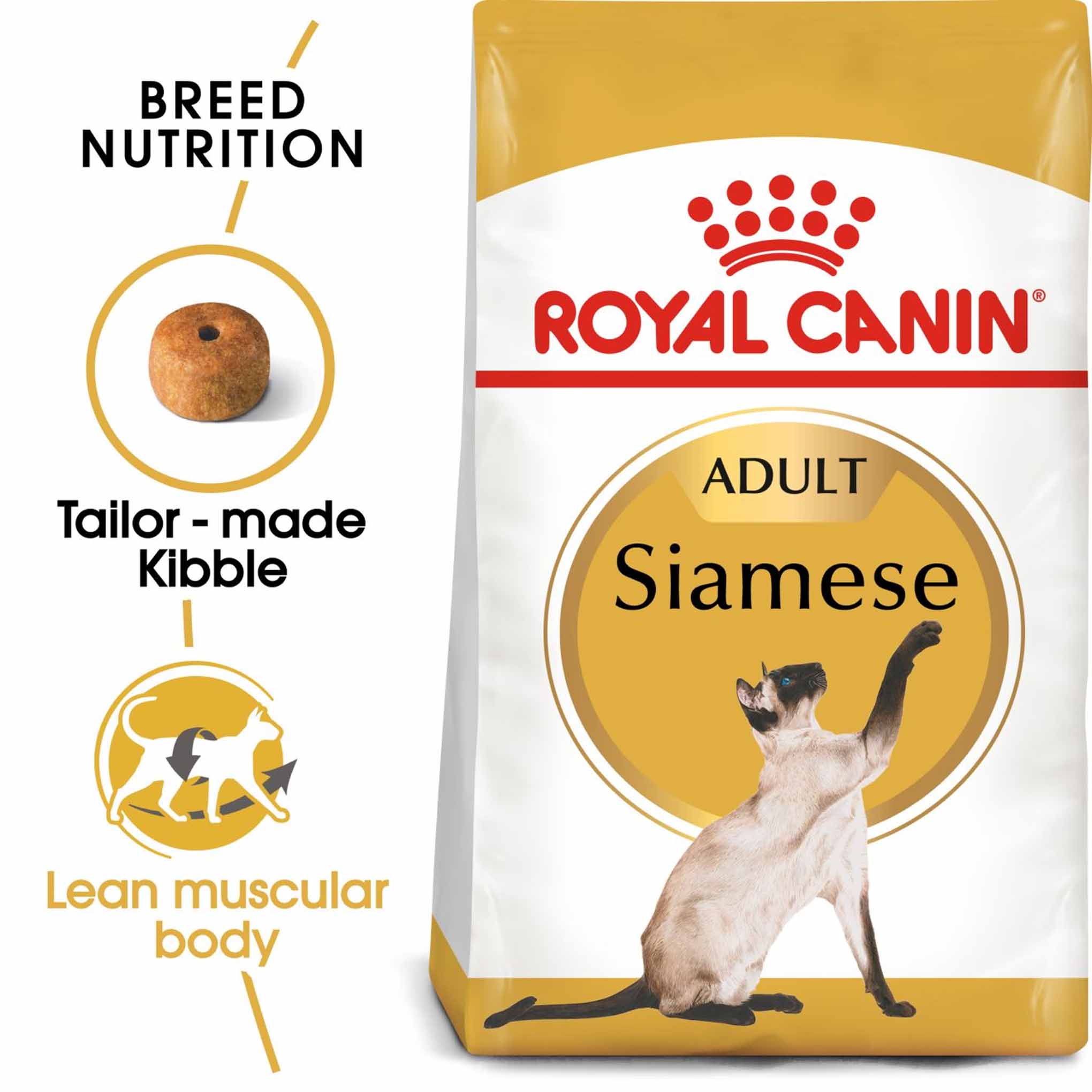 Royal Canin Breed Health Nutrition Siamese Adult Dry Cat Food - Image 2