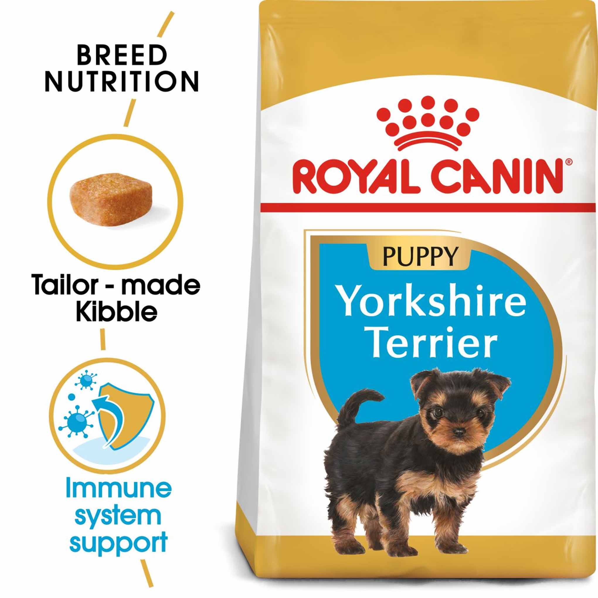 Royal Canin Breed Health Nutrition Yorkshire Terrier Puppy Dry Dog Food - Image 2