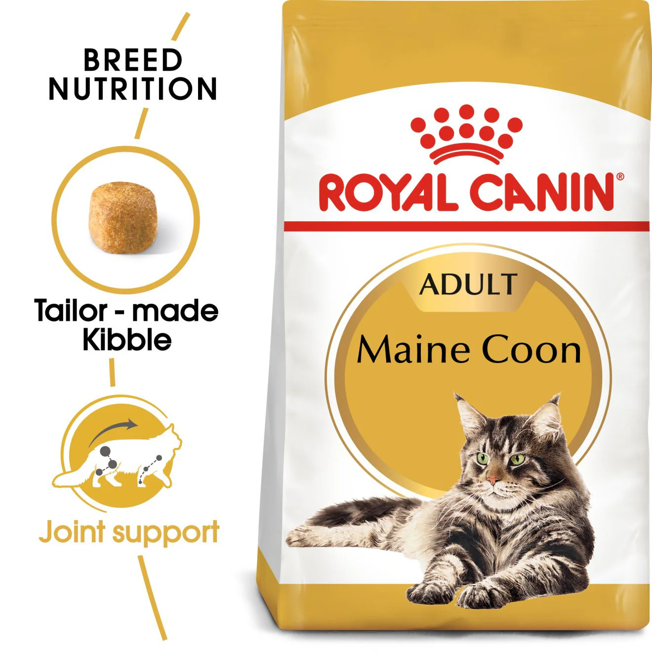 Royal Canin Breed Nutrition Maine Coon Adult Dry Cat Food - Image 2
