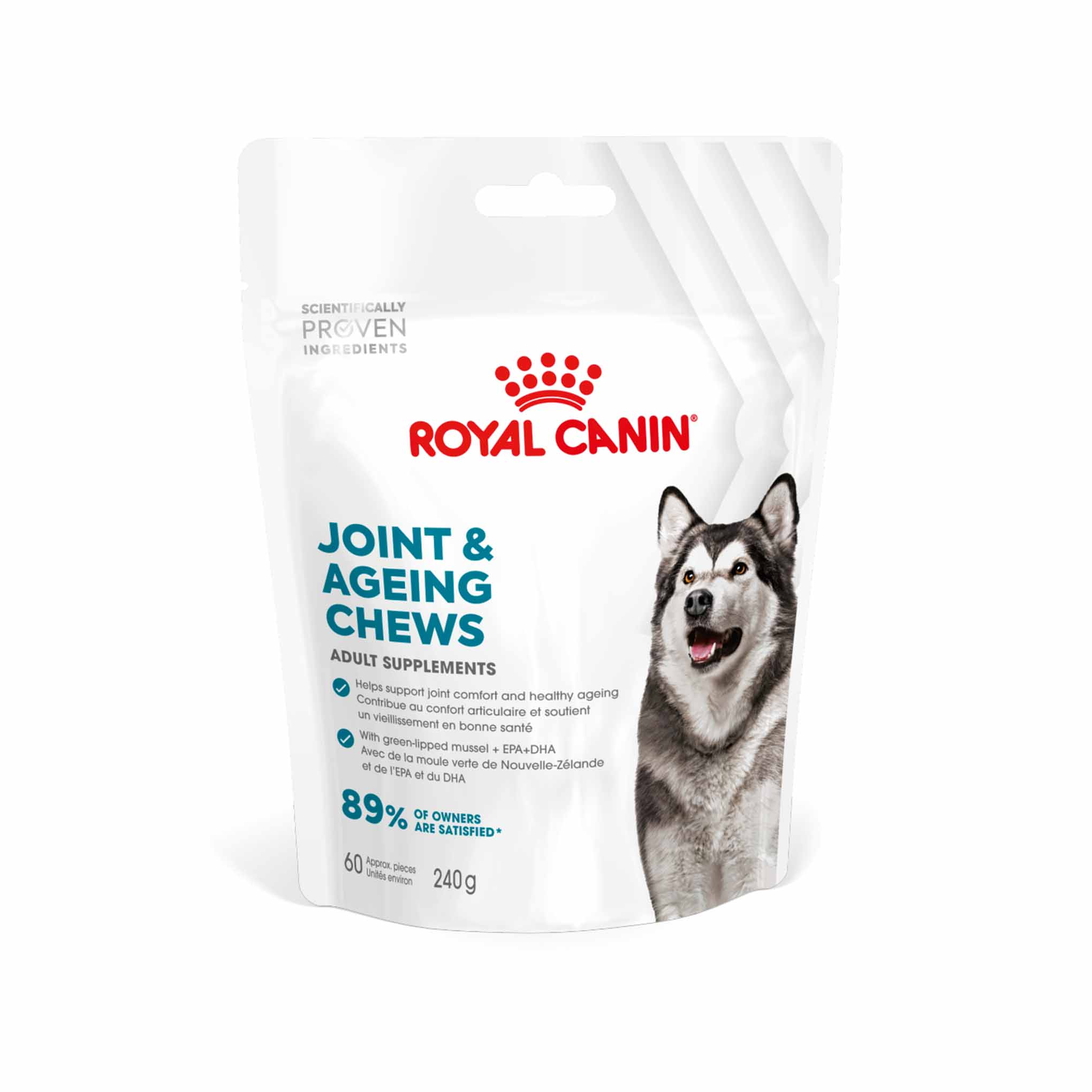 Royal Canin Dog Supplement for Joint & Ageing Soft Chews - 240g