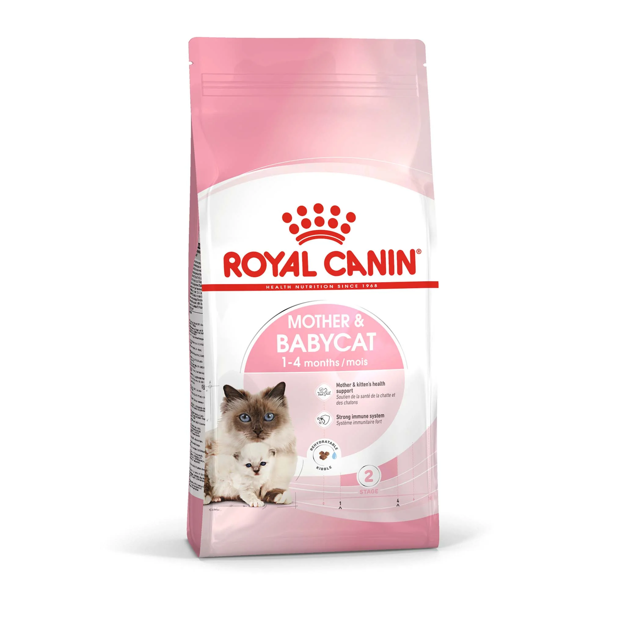 ROYAL CANIN Feline Health Nutrition Mother & Babycat Adult & Kitten Dry Food
