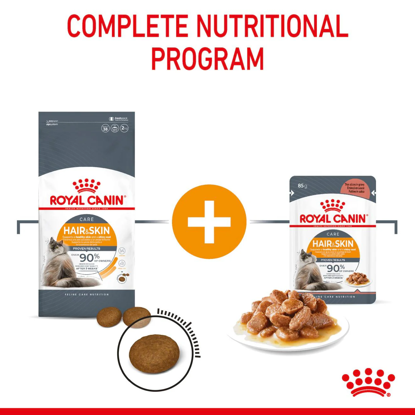 ROYAL CANIN Hair & Skin Care Adult Dry Cat Food - Image 7