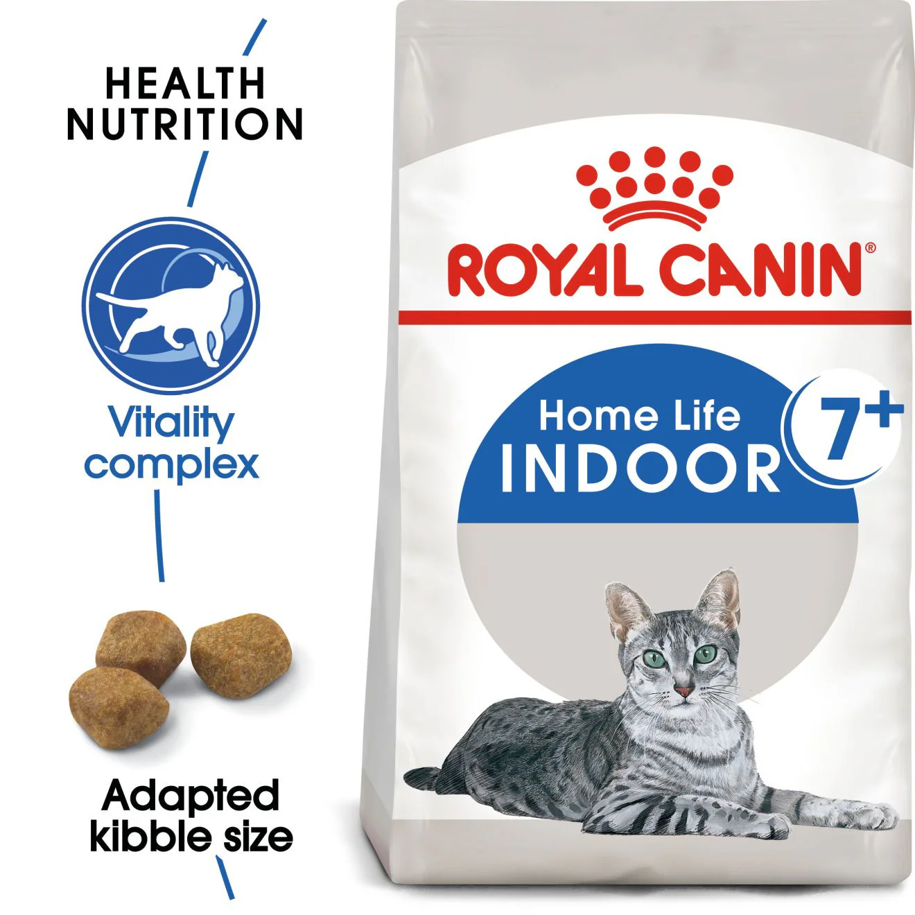 ROYAL CANIN Indoor 7+ Dry Adult Cat Food - Image 2