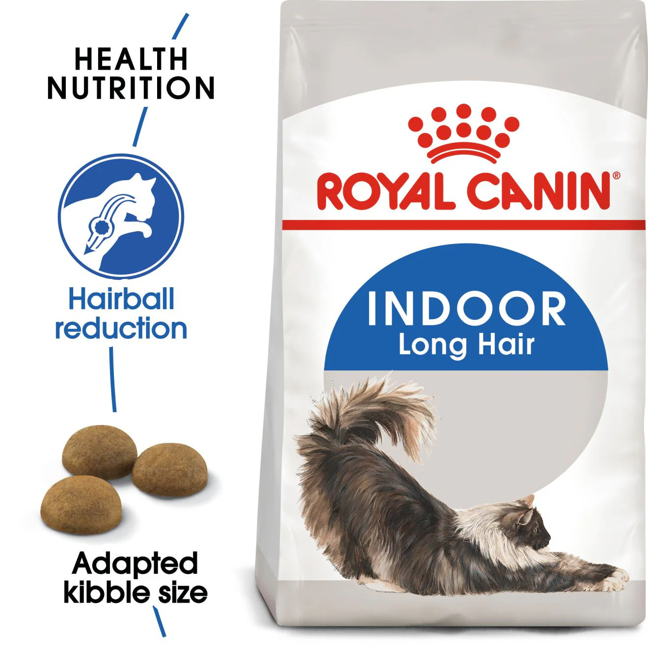 ROYAL CANIN Indoor Long Hair Dry Adult Cat Food - Image 2