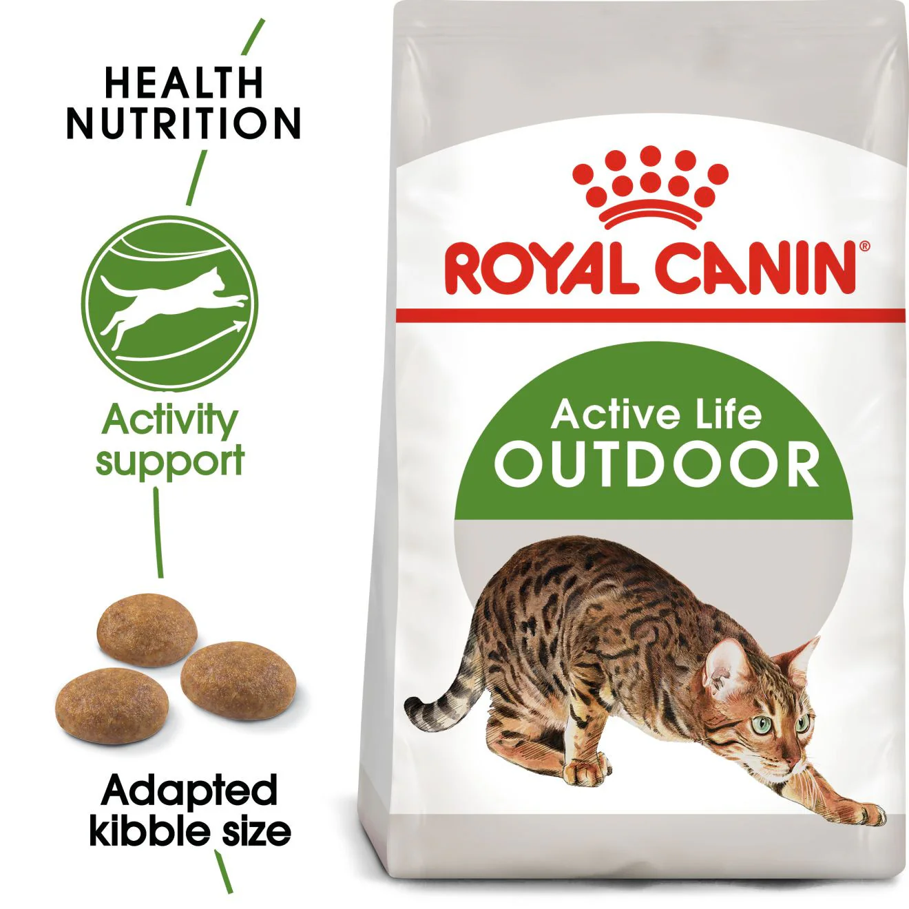 ROYAL CANIN Outdoor Dry Adult Cat Food - Image 2
