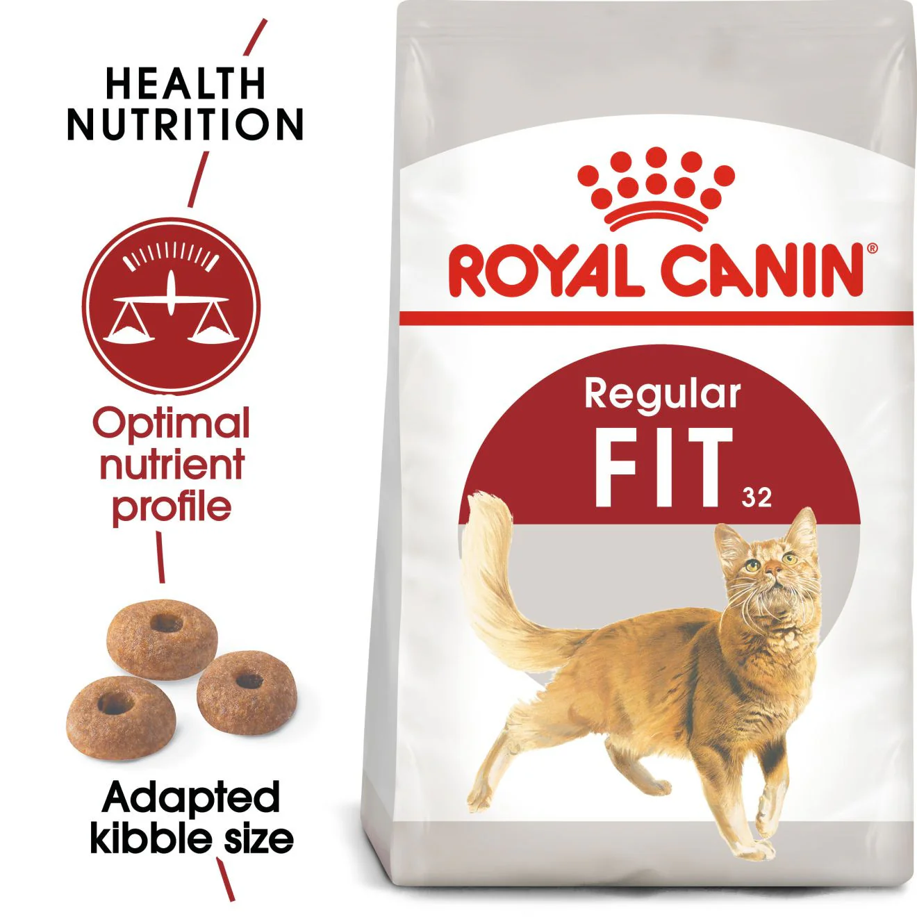 ROYAL CANIN Regular Fit 32 Adult Dry Cat Food - Image 2