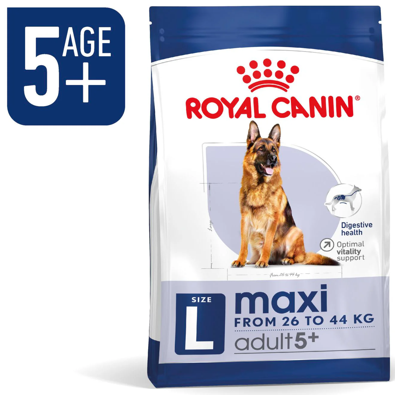 Royal Canin Size Health Nutrition Maxi Adult 5+ Dry Dog Food - Image 2