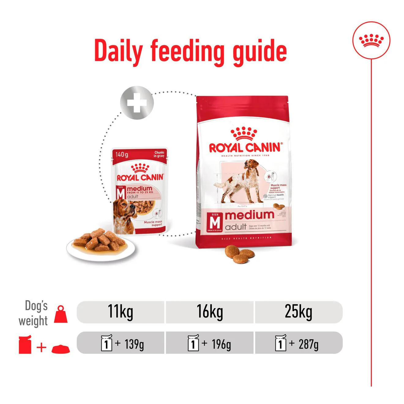 Royal Canin Size Health Nutrition Medium Adult Wet Dog Food in Gravy - 10x140g Pouches - Image 8