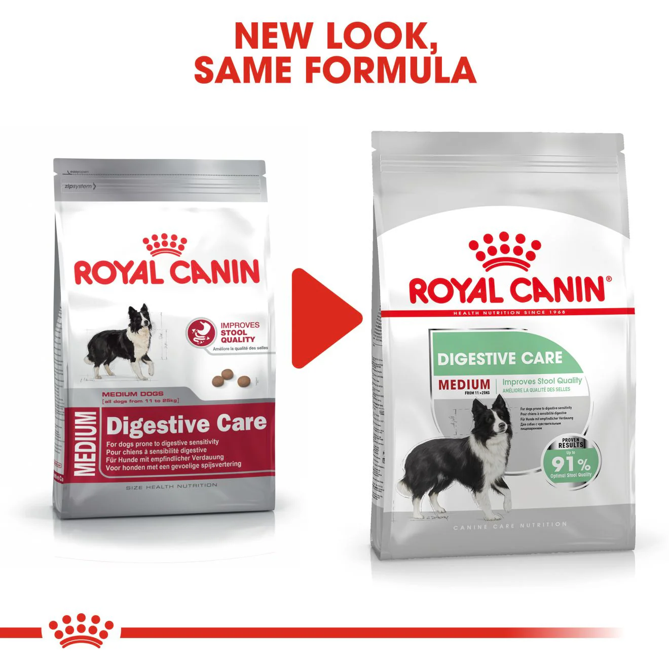 Royal Canin Size Health Nutrition Medium Digestive Care Adult Dry Dog Food - Image 7