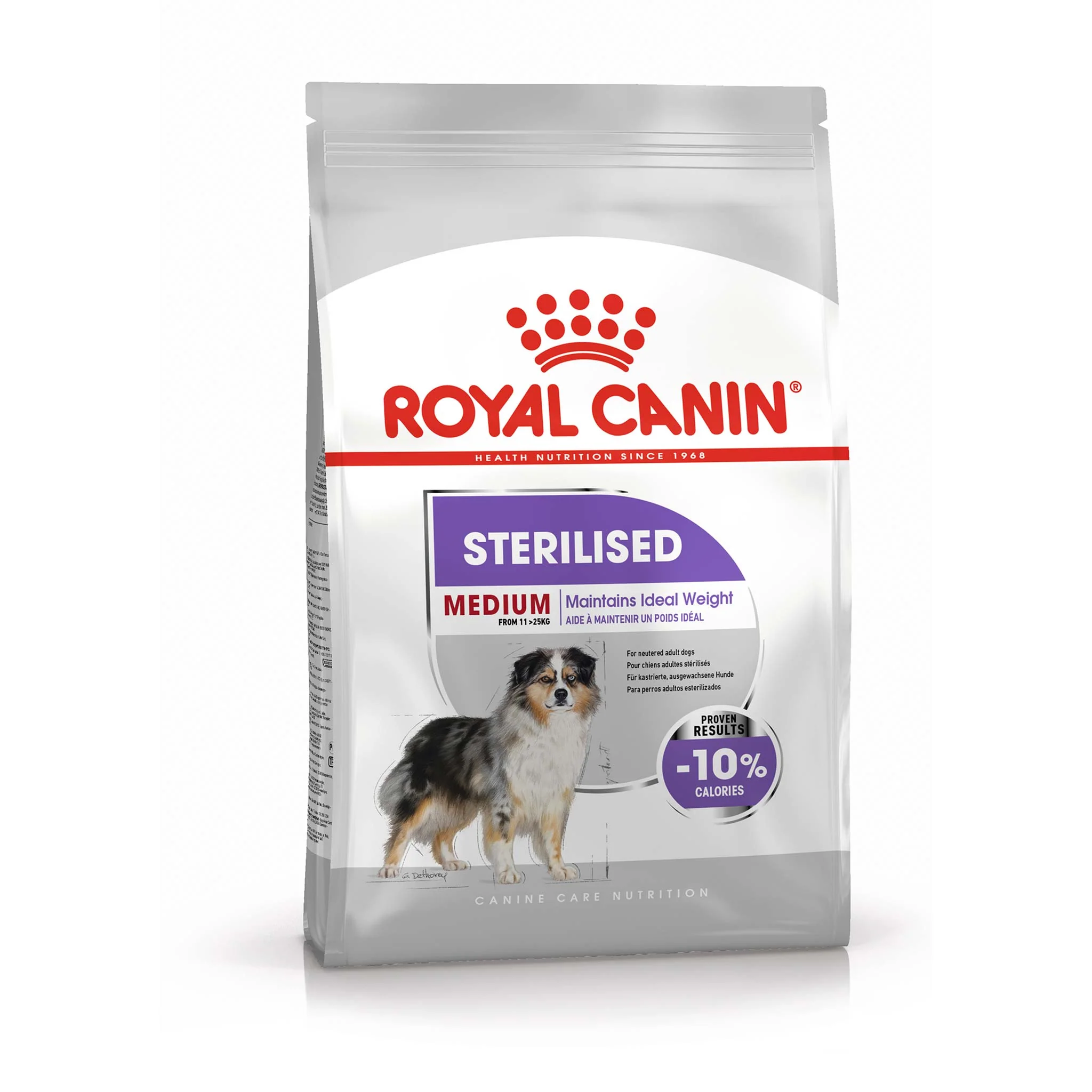 Royal Canin Size Health Nutrition Medium Sterilised Care Adult Dry Dog Food - Image 2