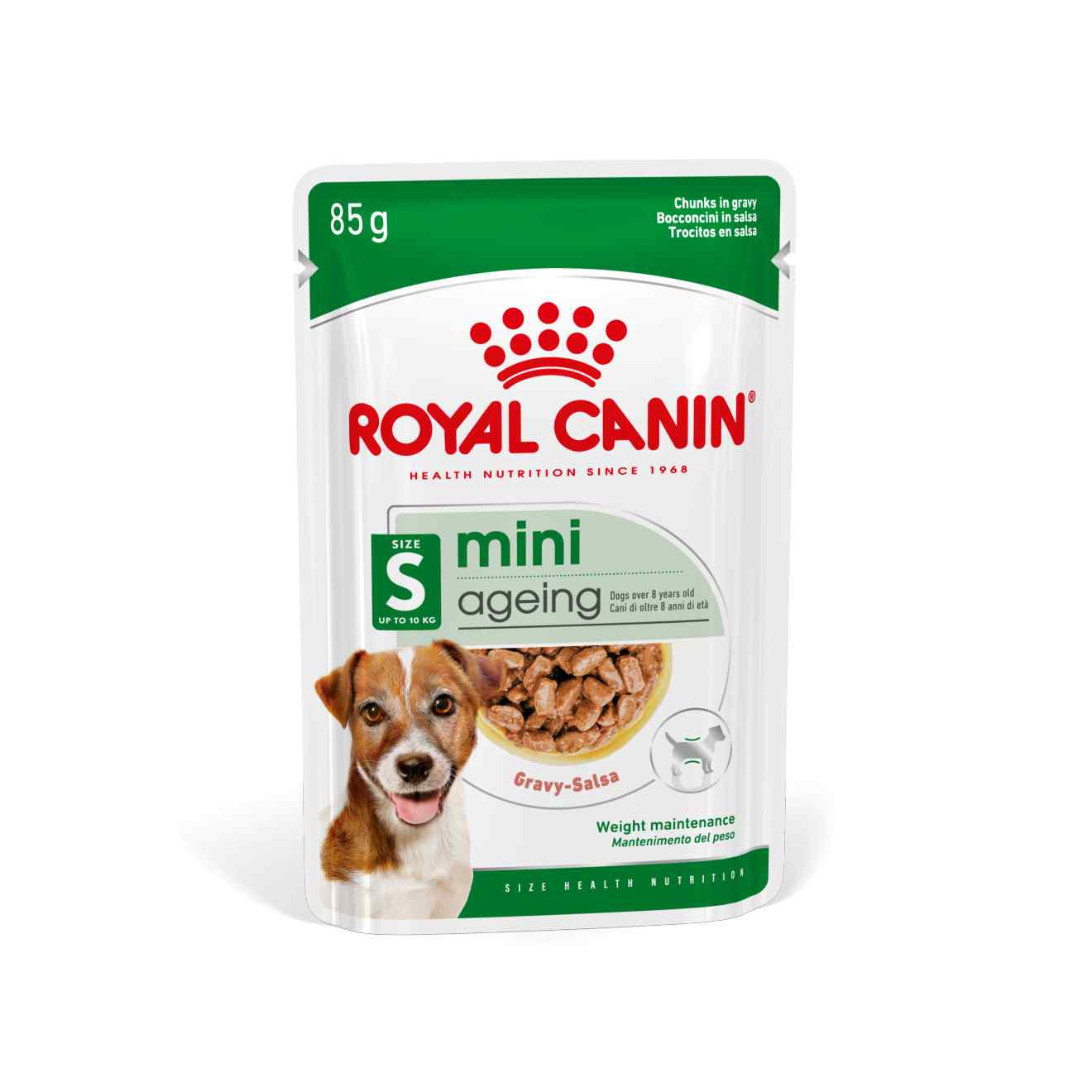 Royal Canin Size Health Nutrition Mini Ageing 8+ Wet Dog Food in Gravy - 12x85g Pouches - Image 4