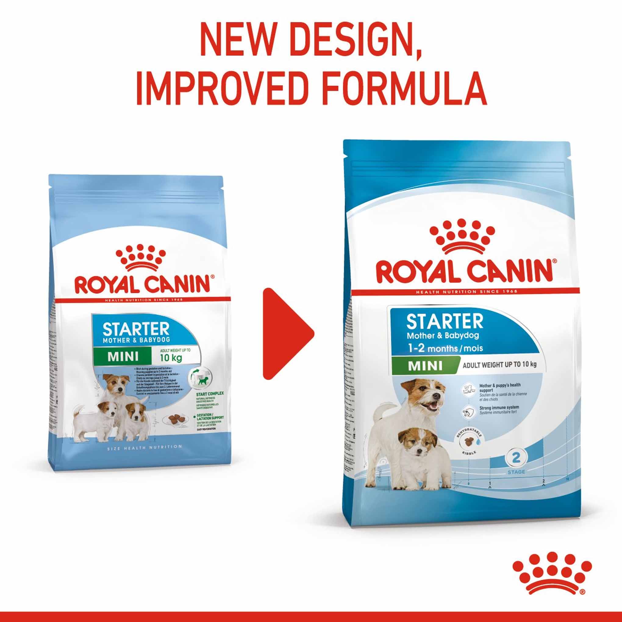 Royal Canin Size Health Nutrition Mini Starter Mother and Baby Puppy Dry Dog Food - 4kg - Image 3