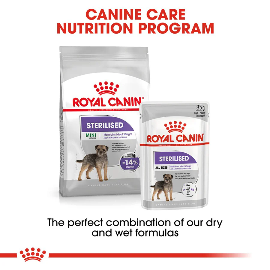 Royal Canin Size Health Nutrition Mini Sterilised Adult Dry Dog Food - Image 6