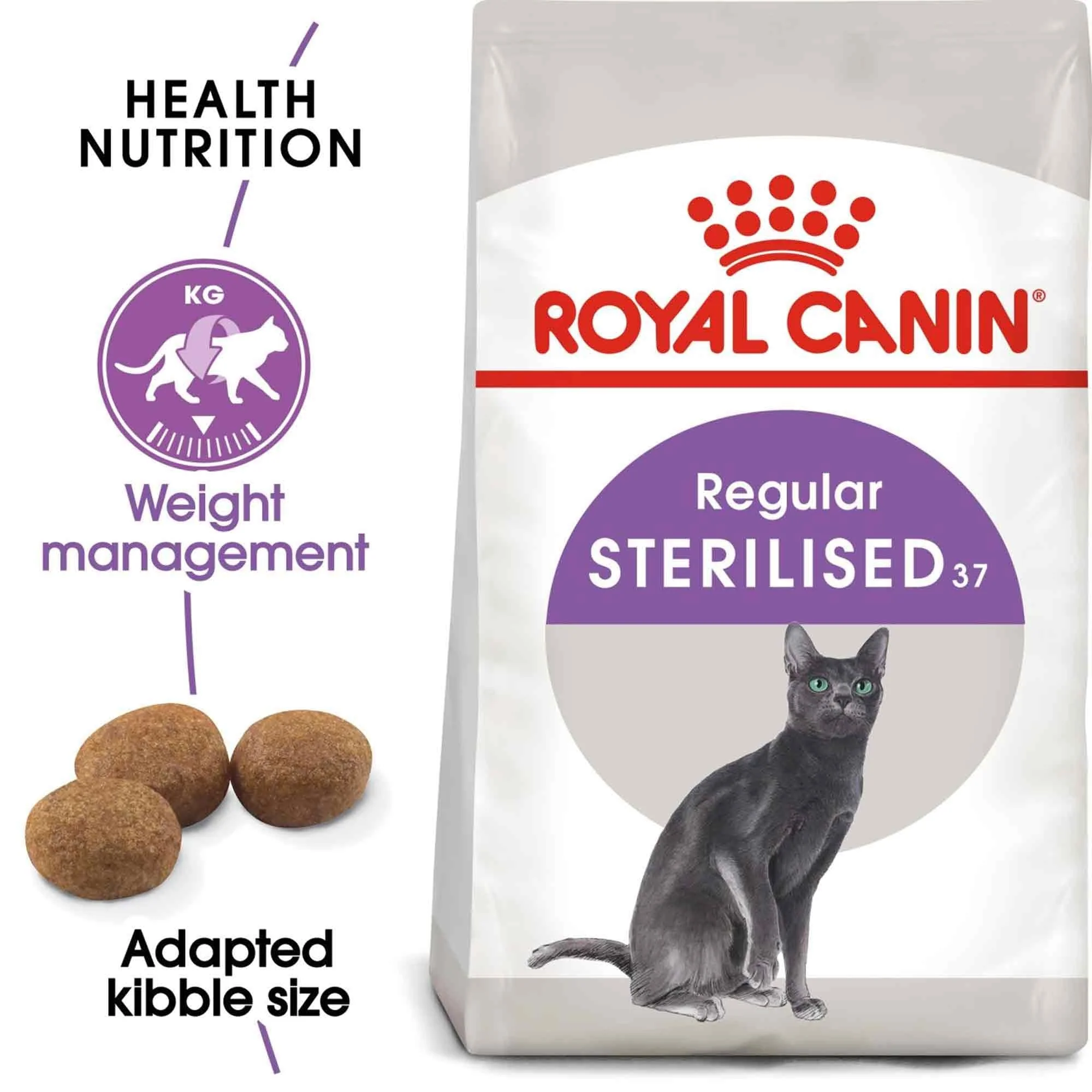Royal Canin Sterilised 37 Adult Dry Cat Food - Image 2