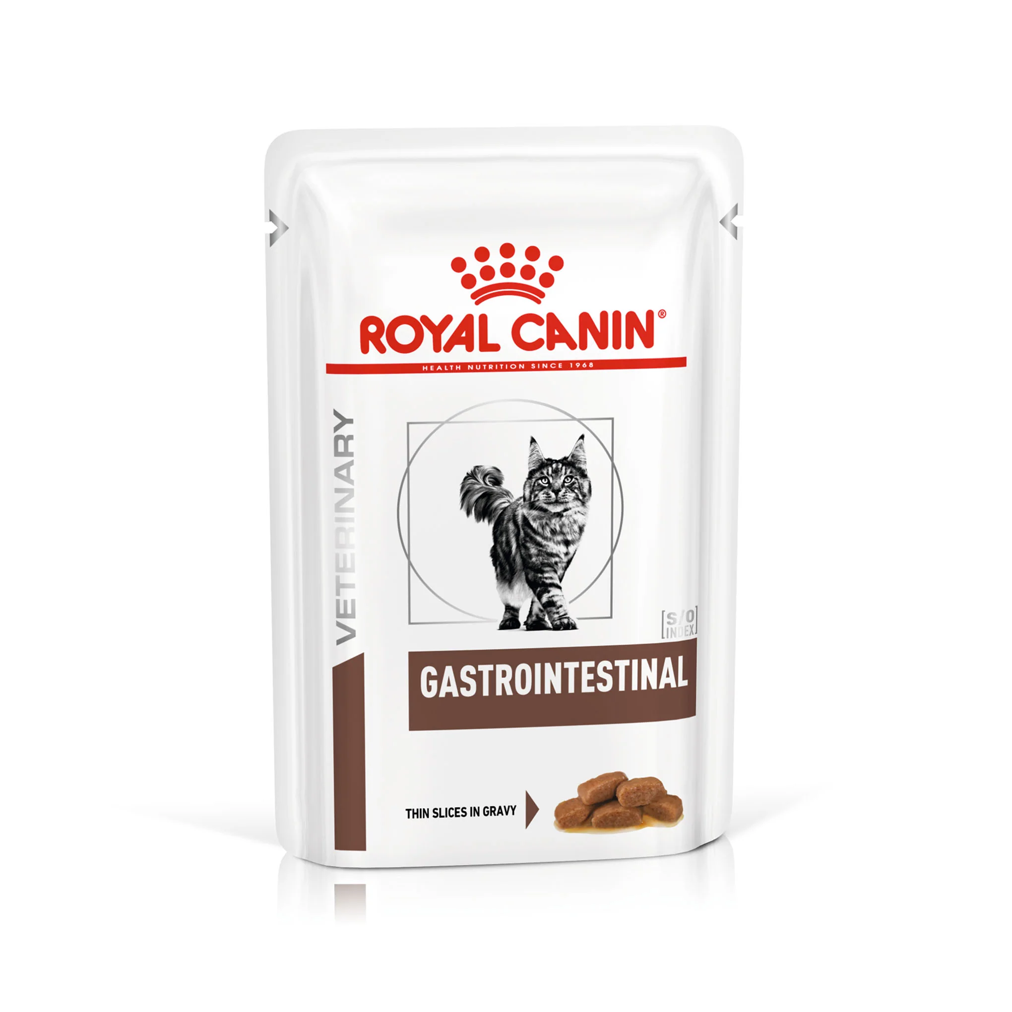 Royal Canin Veterinary Health Gastrointestinal Adult Wet Cat Food in Gravy - 12x85g Pouches - Image 3