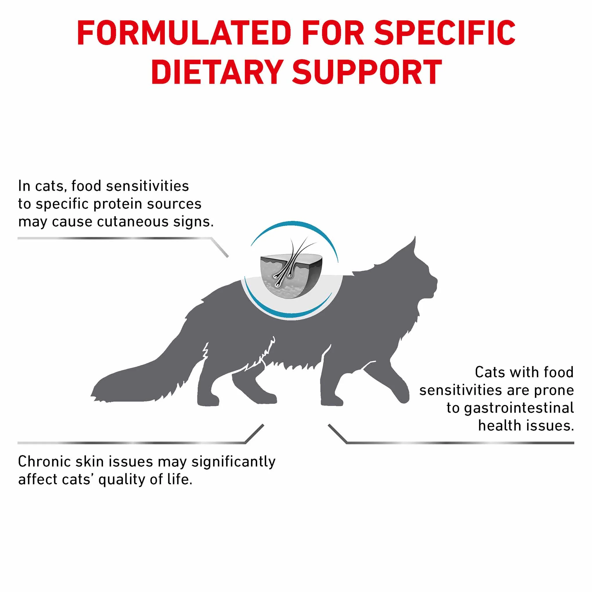 ROYAL CANIN Veterinary Hypoallergenic Adult Dry Cat Food - Image 2