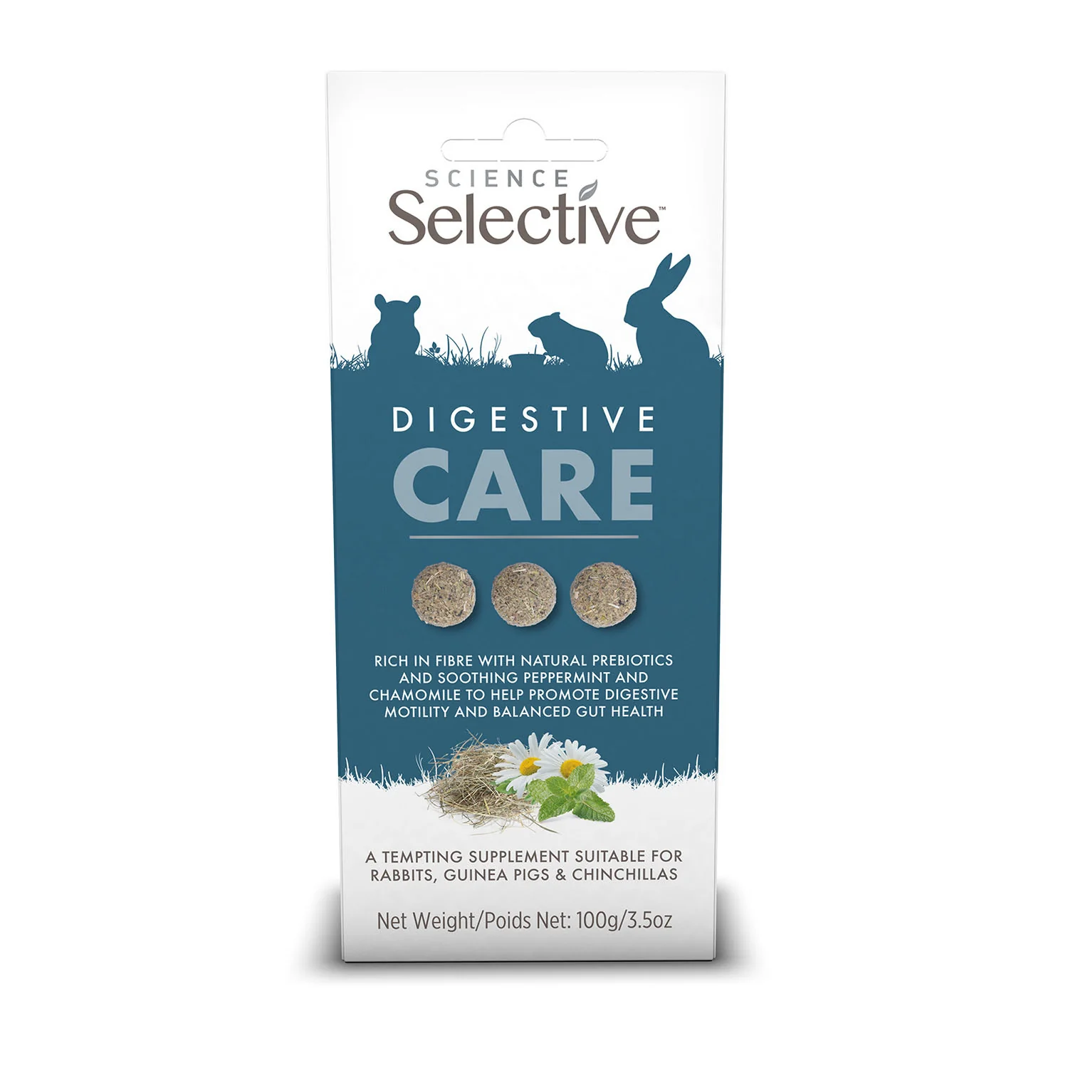 Science Selective Digestive Care Supplement for Small Animals - 100g