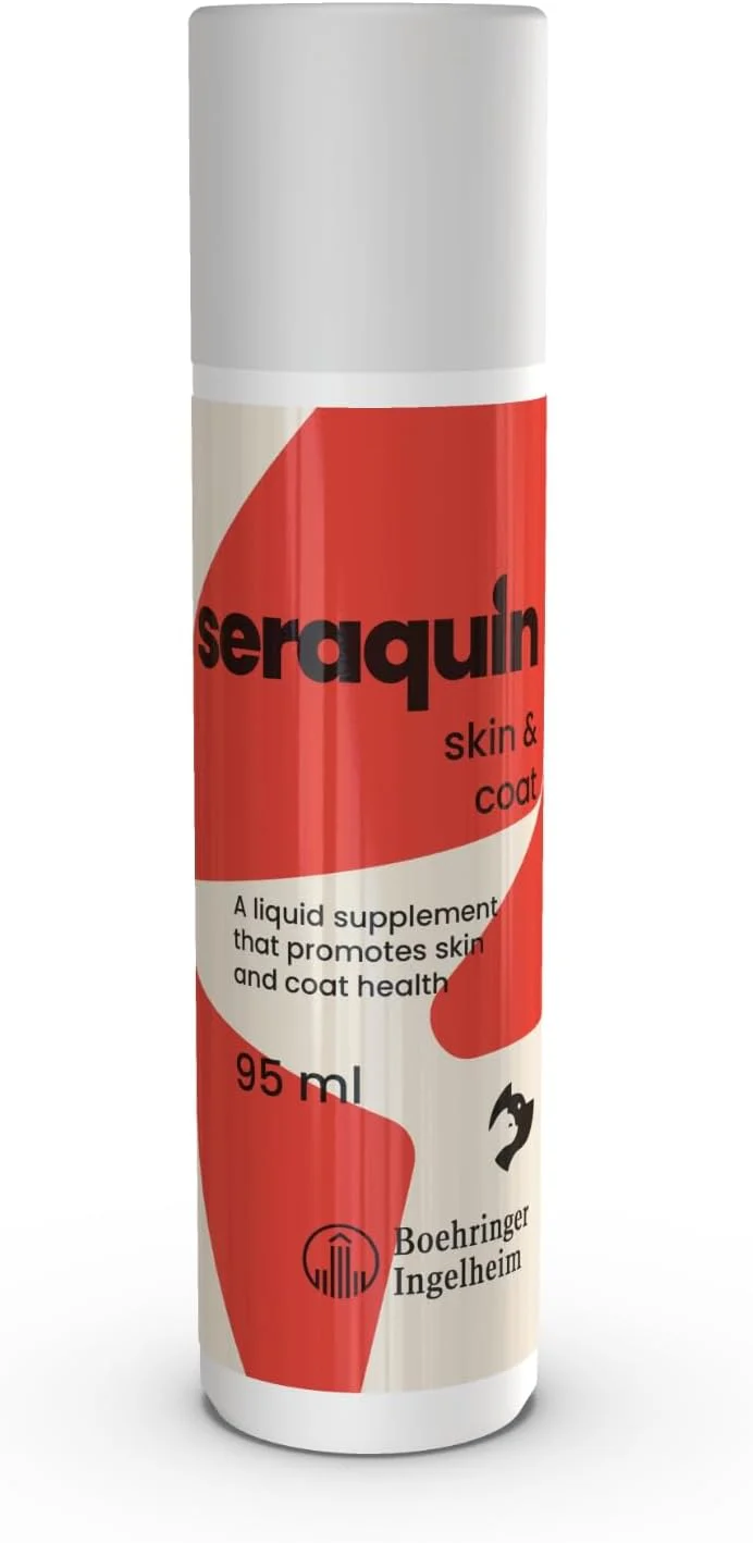 Seraquin® Skin & Coat Liquid Supplement for Cats & Dogs - 95ml