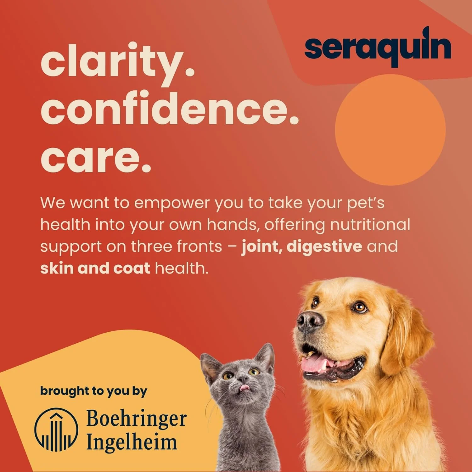 Seraquin® Skin & Coat Liquid Supplement for Cats & Dogs - 95ml - Image 2