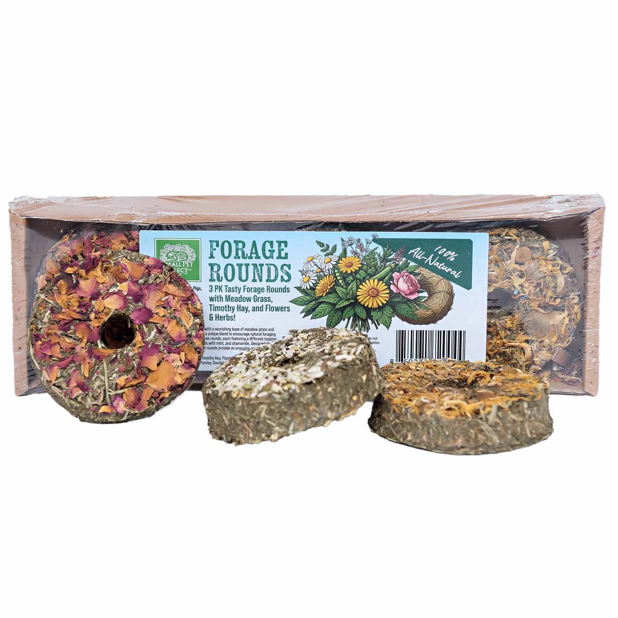 Small Pet Select Forage Rounds - 3 pack - Image 2