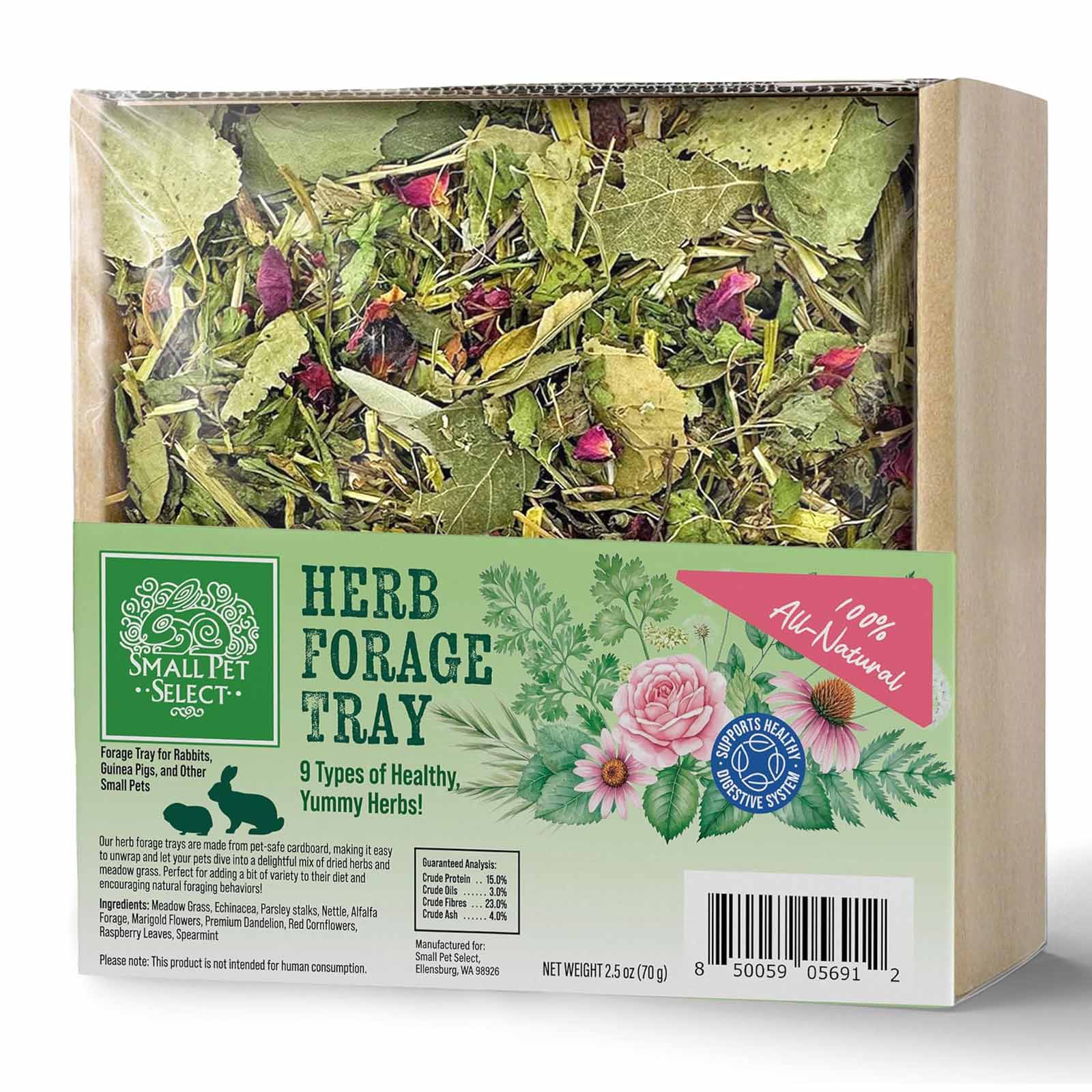 Small Pet Select Herb Forage Tray - Image 2