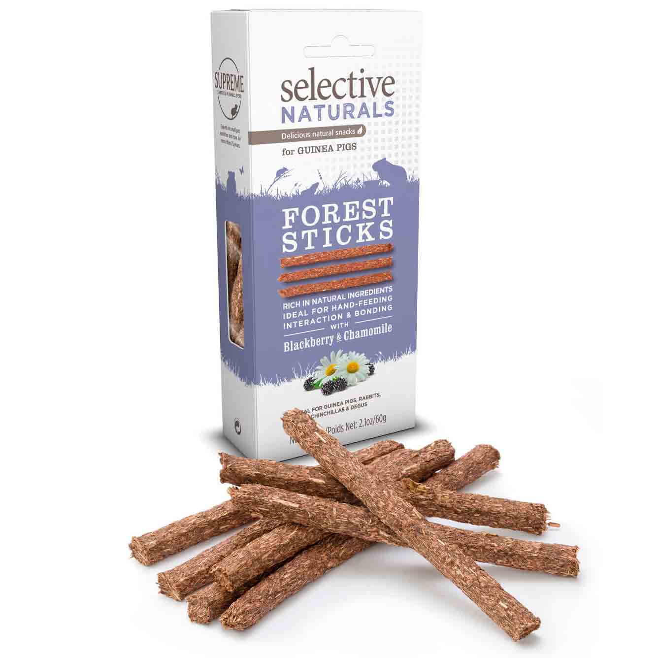 Supreme Selective Naturals Forest Sticks With Blackberry & Chamomile - 60g - Image 2