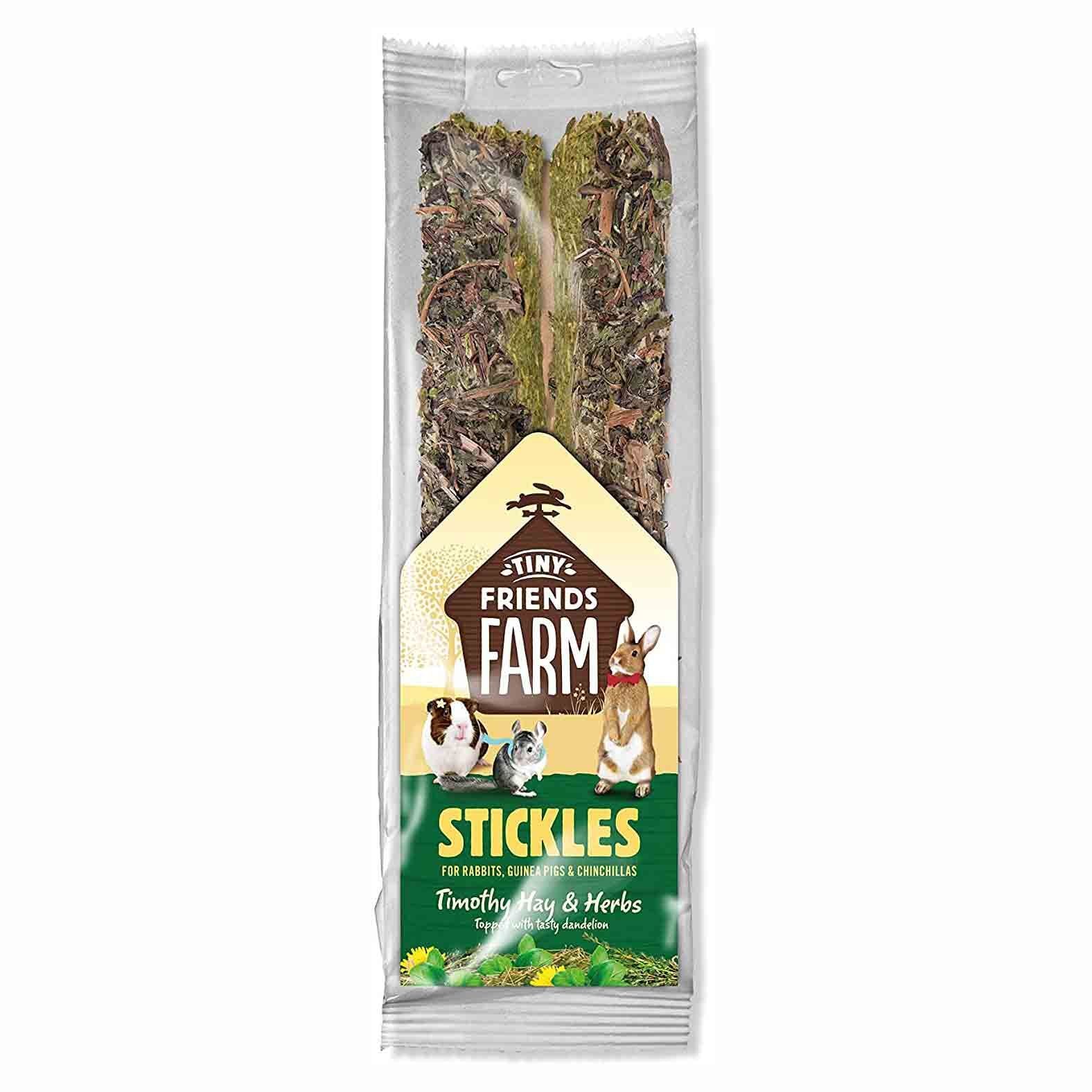 Supreme Stickles Timothy Hay & Herbs Treat - 2pk