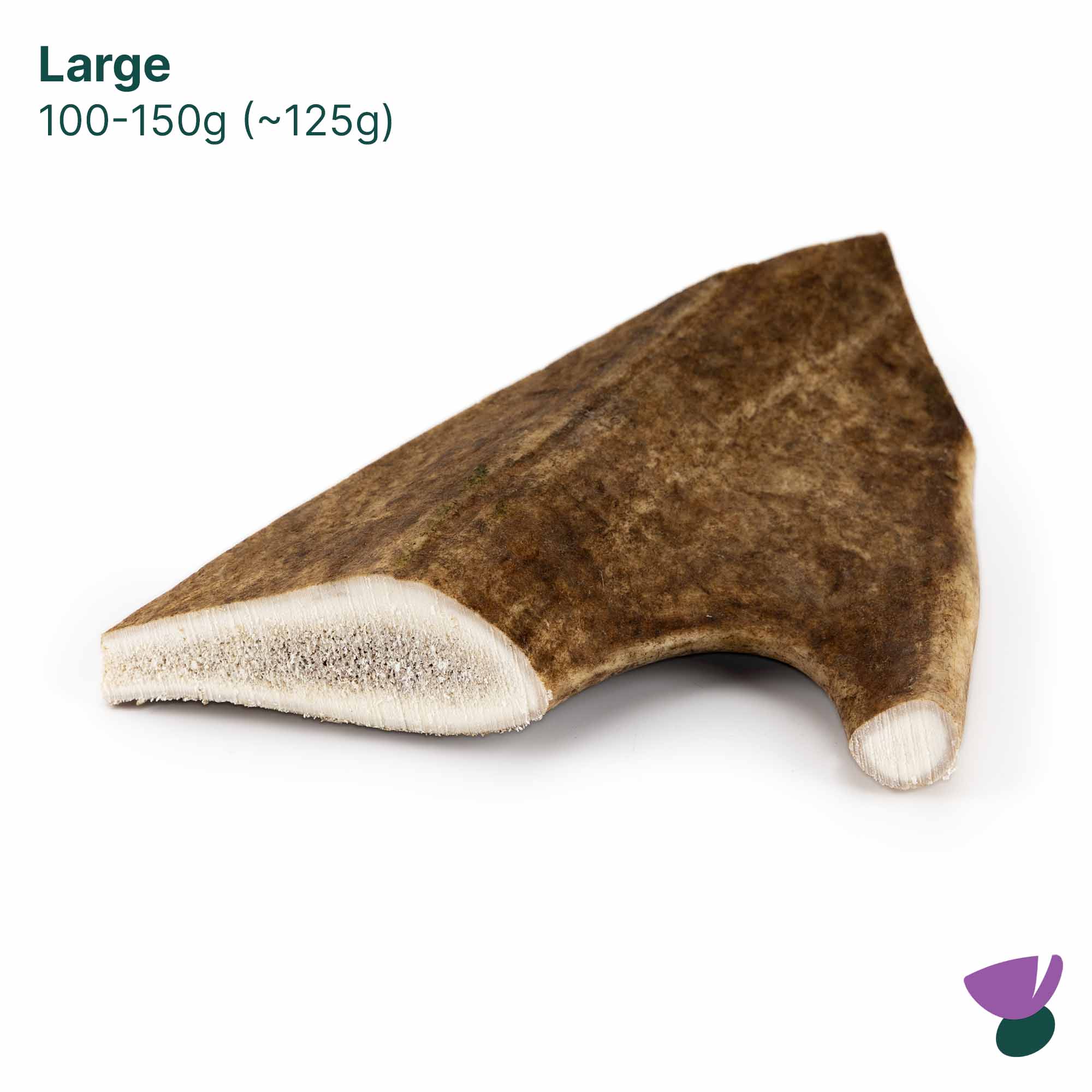 Thistlers Fallow Antler Dog Chew - Large - Image 3