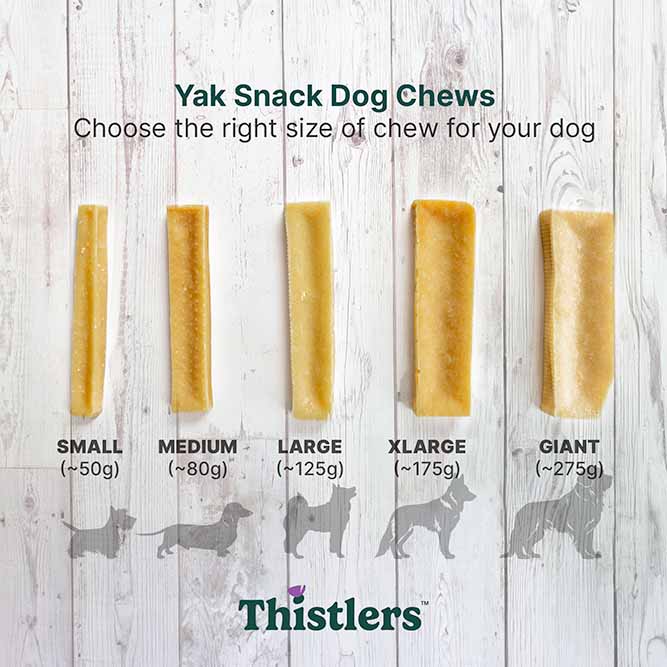 Thistlers Natural Yak Snack Dog Chew - Extra Large - Image 3