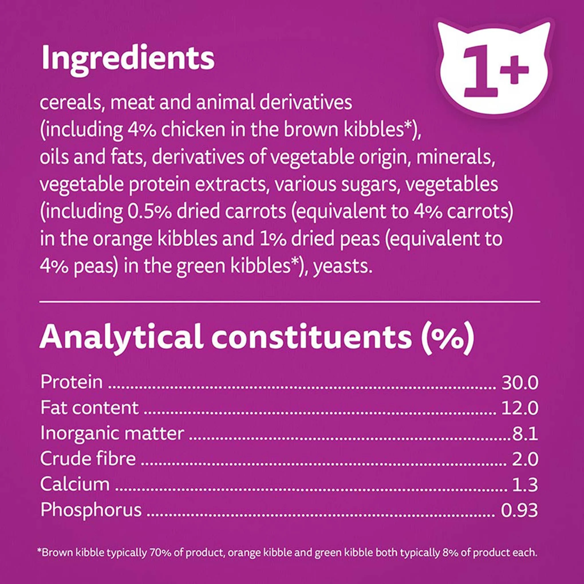 WHISKAS 1+ Adult Dry Cat Food - Chicken - Image 4